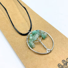 Load image into Gallery viewer, Chakra Tree of Life Pendant