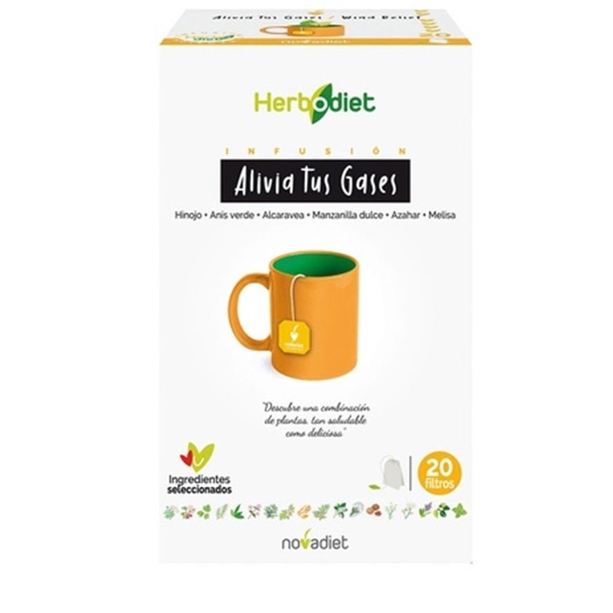 Infusiones Herbodiet Alivia Tus Gases 20inf Nova Diet