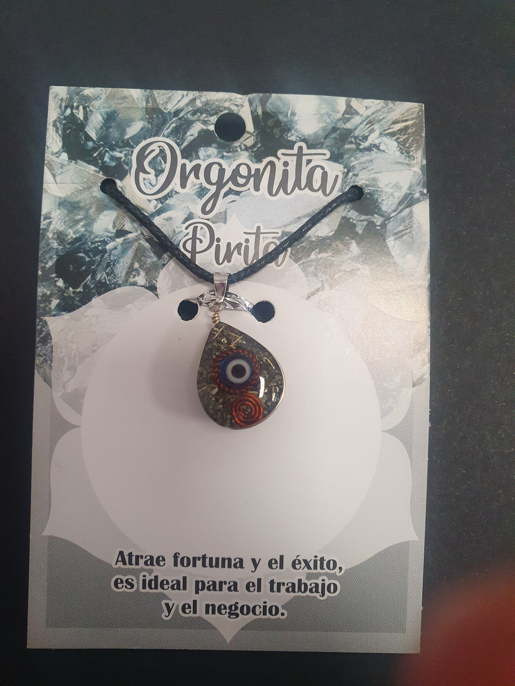 Colgante ORGONITA-PIRITA