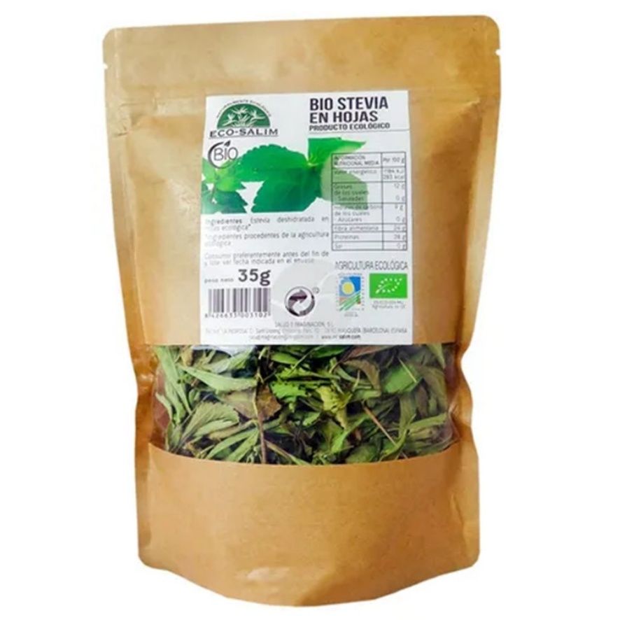 Stevia en Hojas Bio 35g Eco-Salim