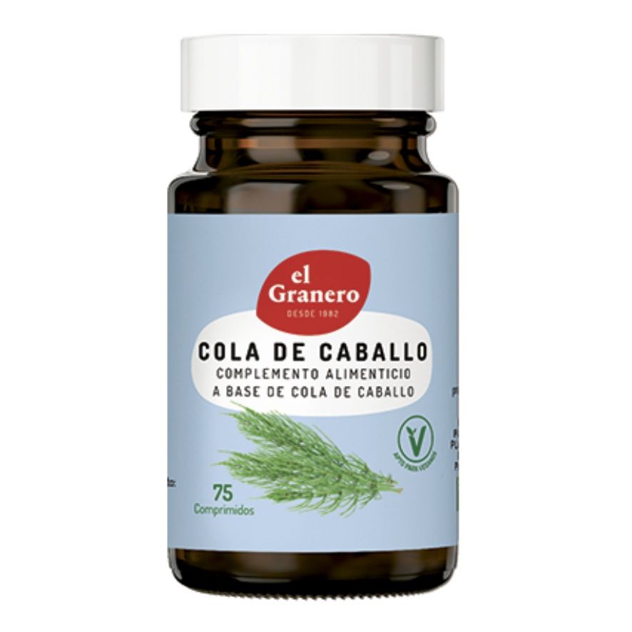 Cola de Caballo Plus 614Mg Vegan 75comp El Granero Integral