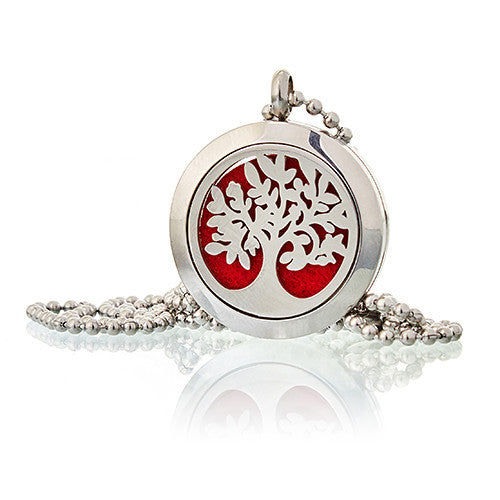 Tree of Life Aromatherapy Diffuser Necklace