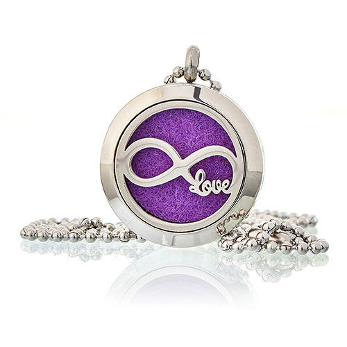 Aromatherapy Necklace INFINITE LOVE 25 mm