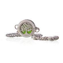 Lade das Bild in den Galerie-Viewer, Pulsera de Cadena de Aromaterapia - Árbol de la Vida - 20mm
