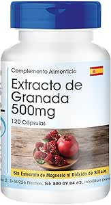 Extracto de Granada 500 mg 120 cápsulas