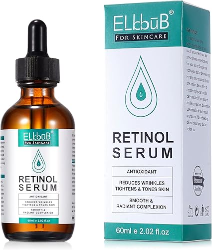 RETINOL Serum  con Vitamina  C y  Acido hialurónico
