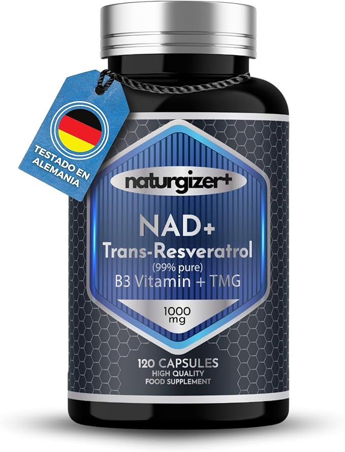 Nad Resveratrol, NAD+ LIPOSOMAL,1000 mg (120 cáps), Vitamina B3