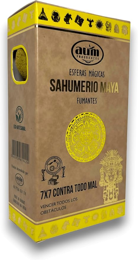 Sahumerio Maya 7 x  7  CONTRATODO