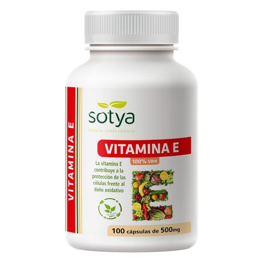 Vitamina E 500mg 100caps Sotya