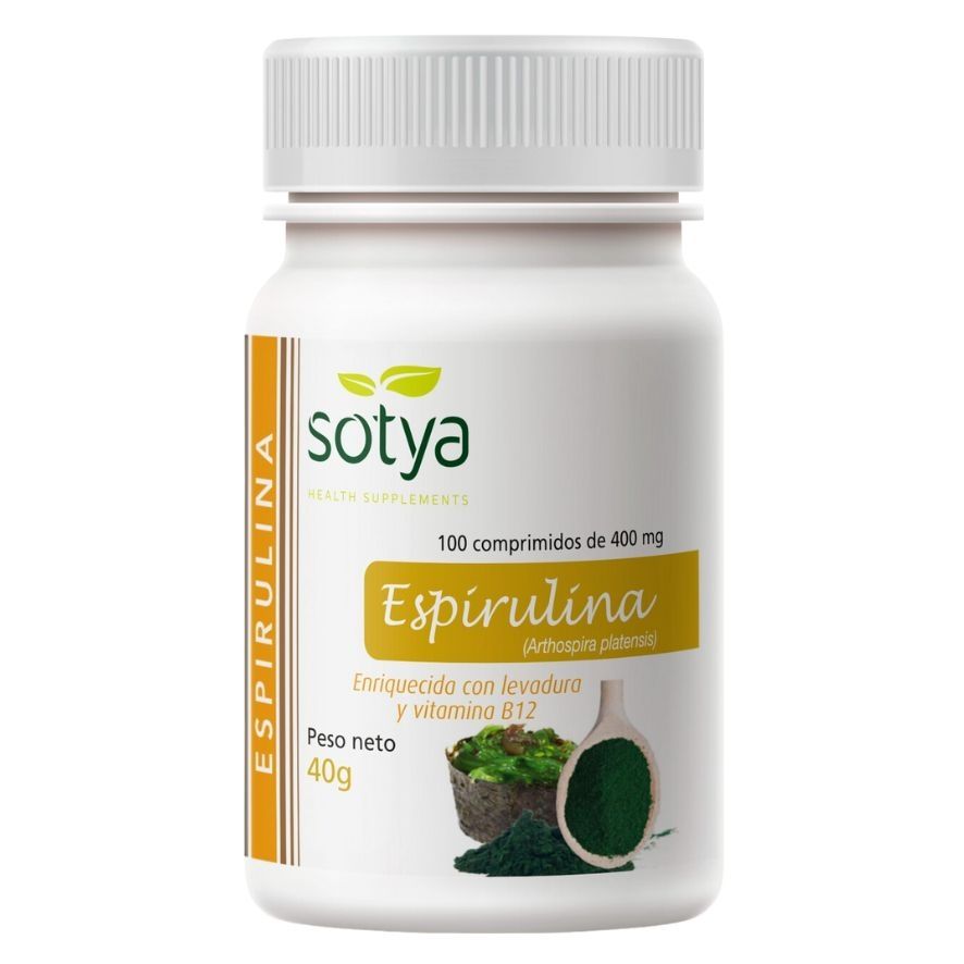 Espirulina 400mg 100comp