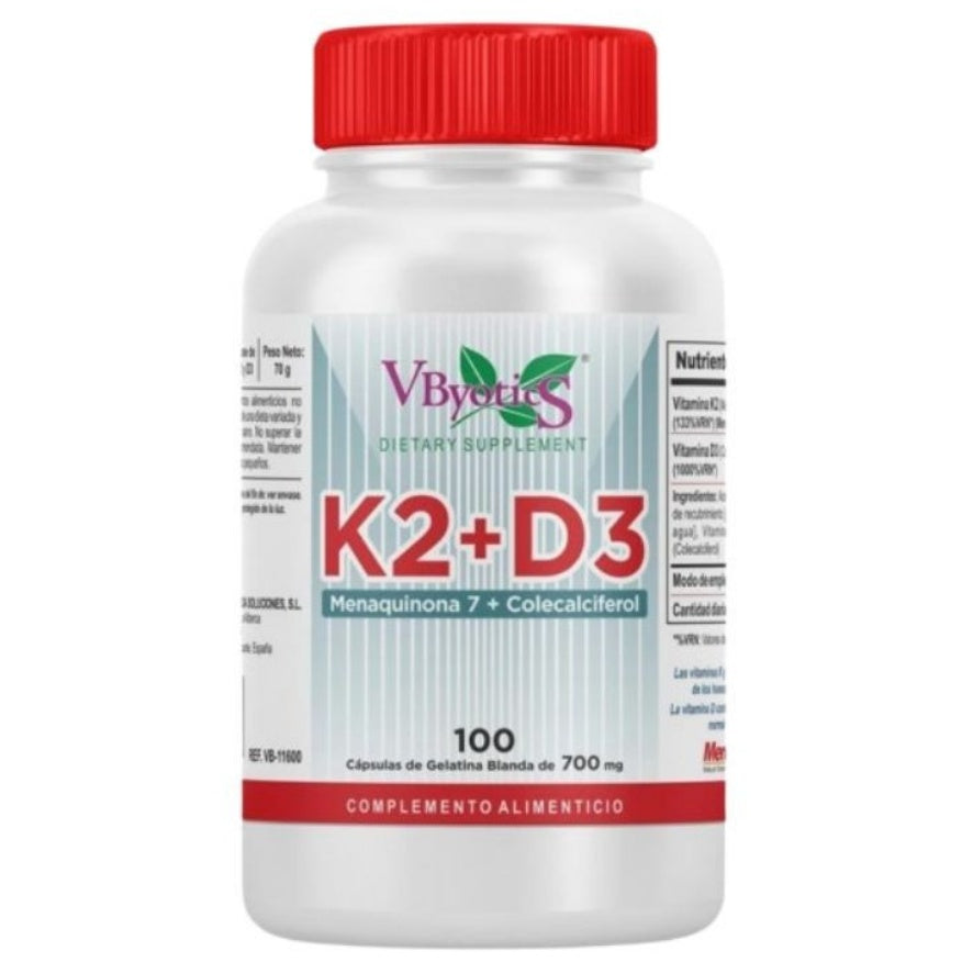 Vitamina-K2 D3 100caps Vbyotics