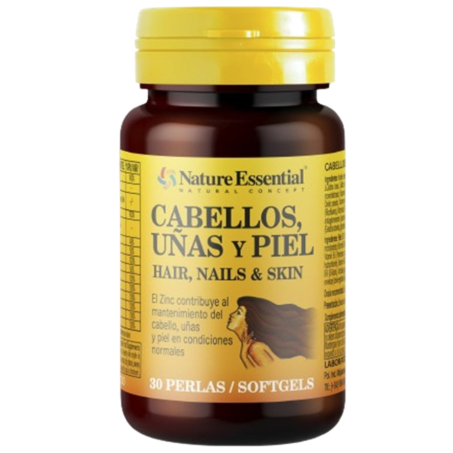 Cabellos Uñas y Piel 30 Perlas Nature Essential