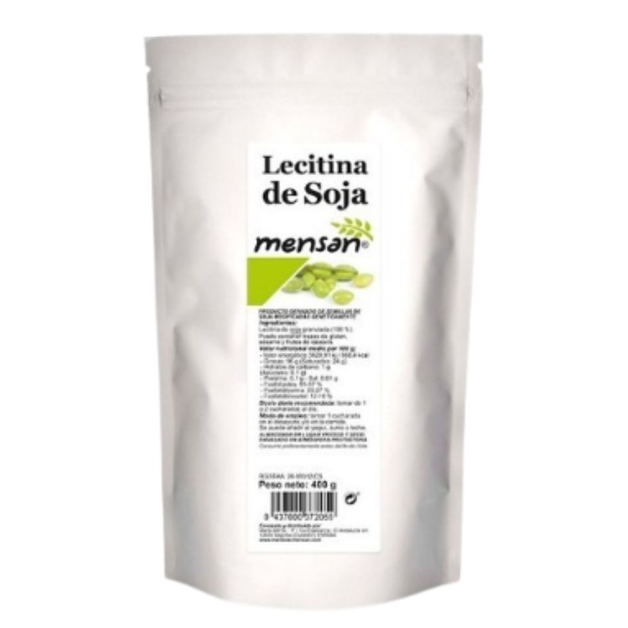 Lecitina de Soja Bolsa 400gr Mensan