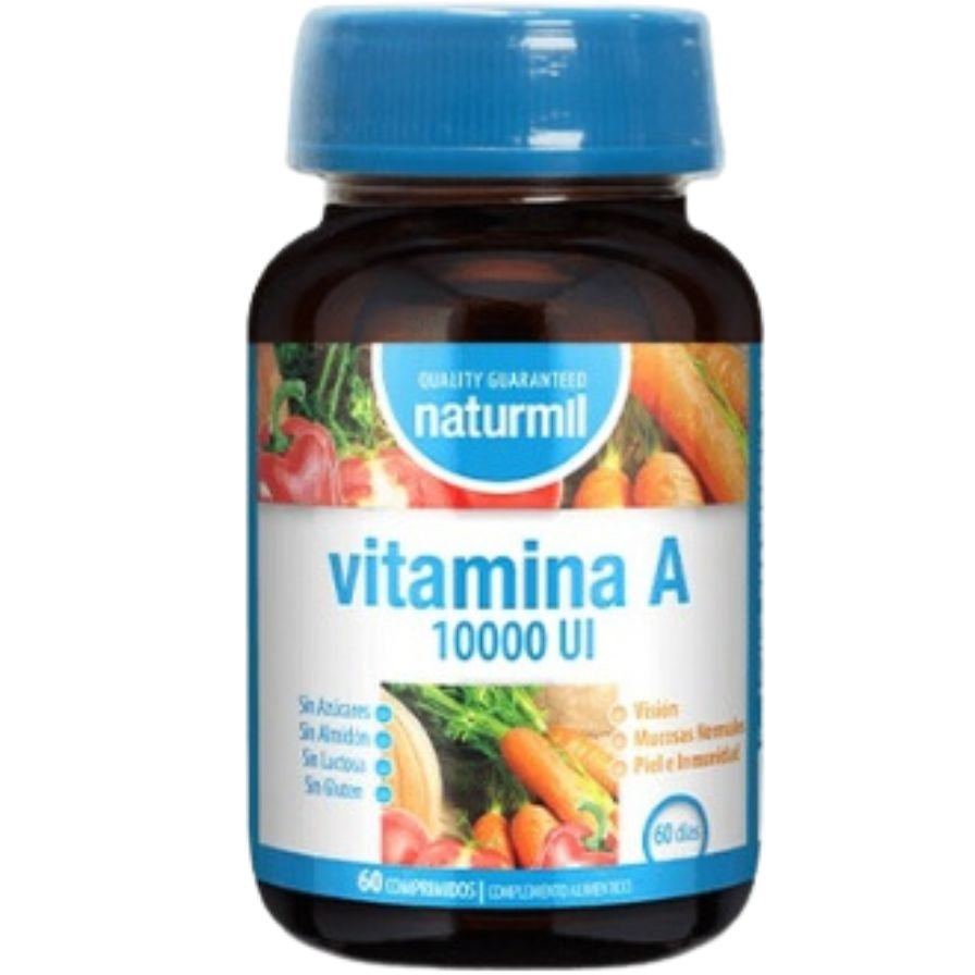 Vitamina A 10000ui   60comp Naturmil