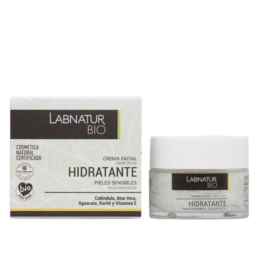 Moisturizing Facial Cream for Sensitive Skin Bio 50ml Labnatur 