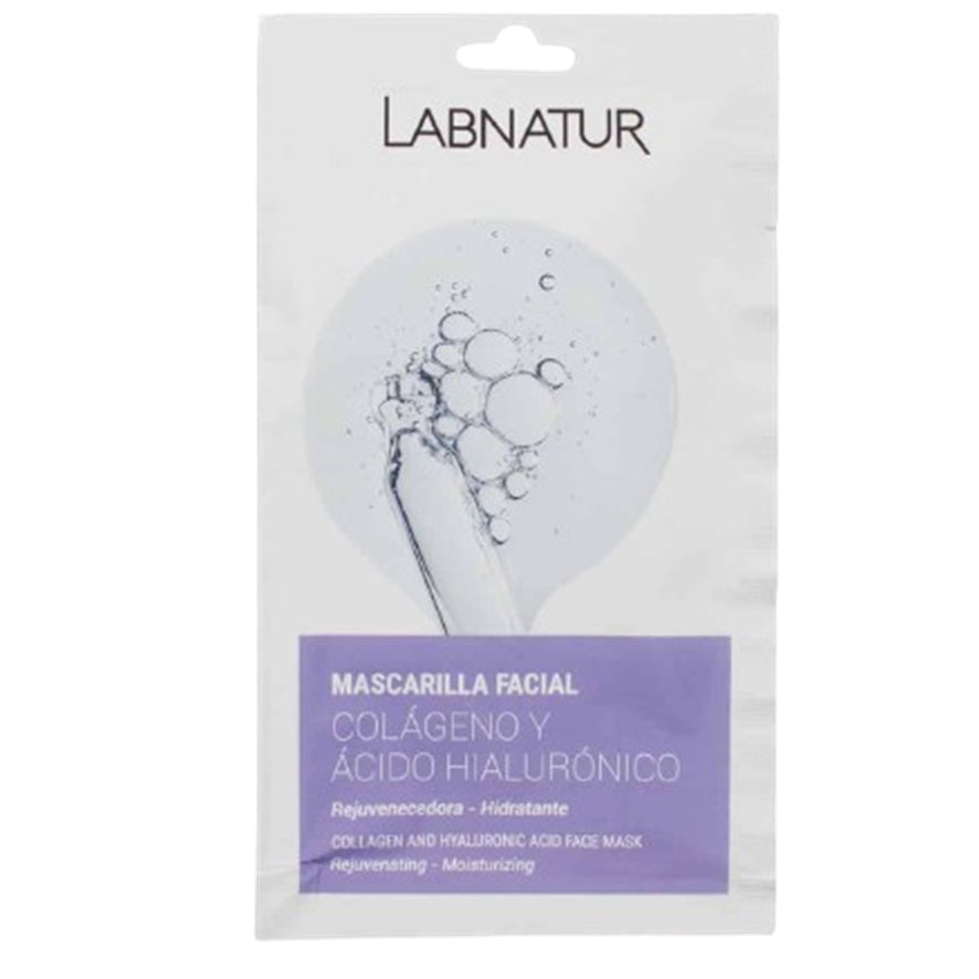 Mascarilla Facial Colageno y Ah 15ml Labnatur