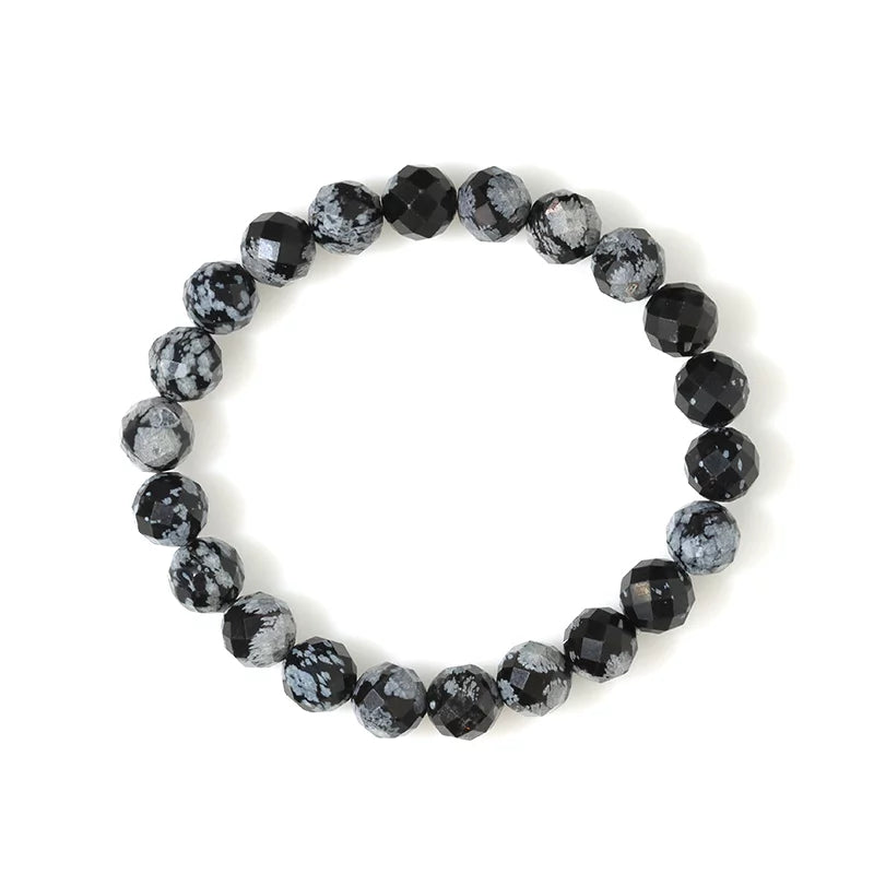 Pulsera OBSIDIANA NEVADA 6 mm