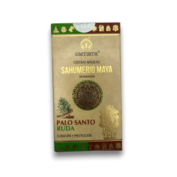 Sahumerio Maya CURACION Y PROTECCION Palo Santo y Ruda