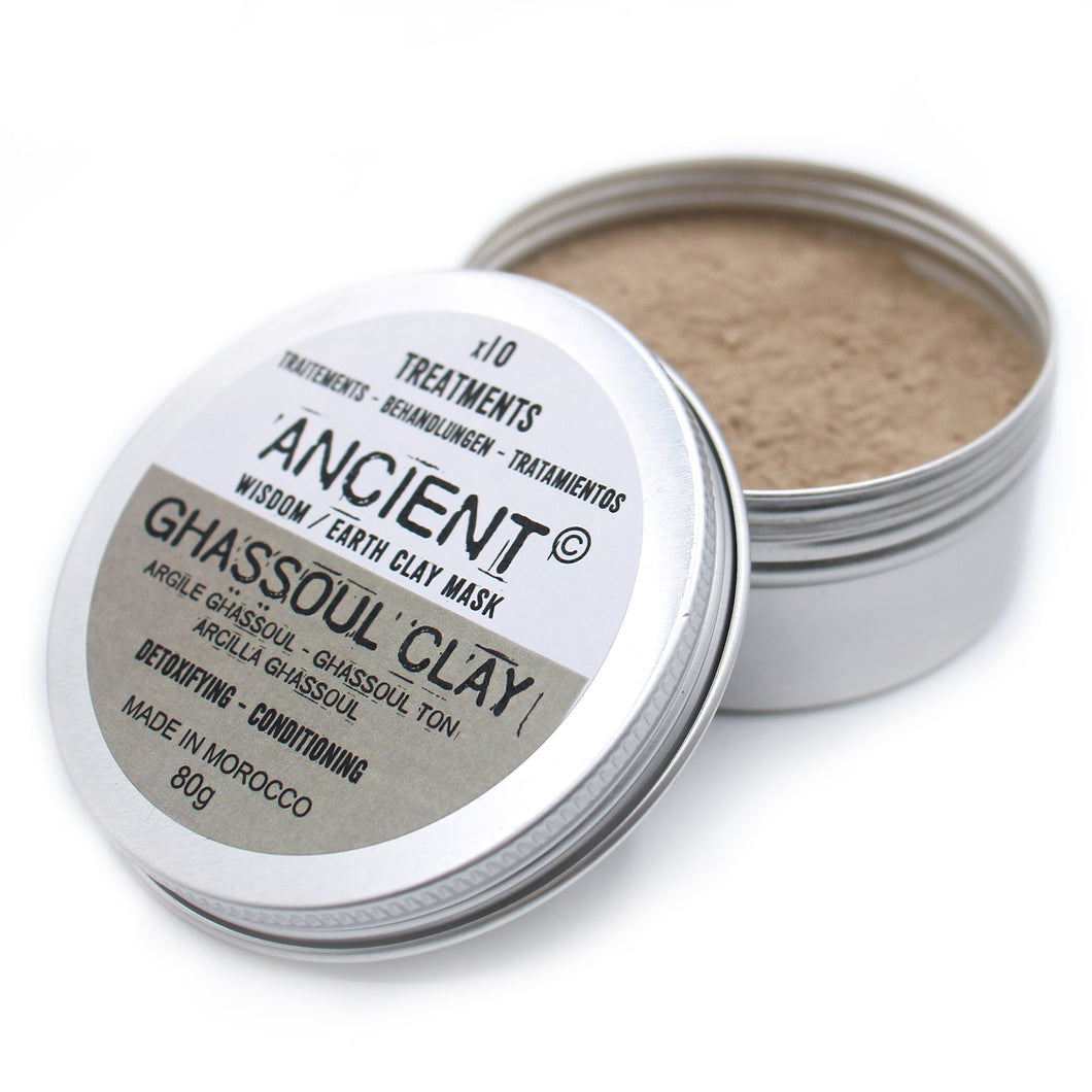 Ghassoul Clay Mask for OILY SKIN and ANTI-AGING